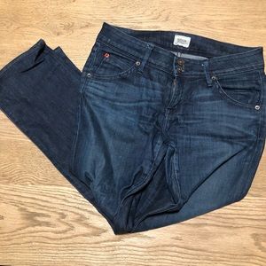 Hudson mini bootcut dark jeans